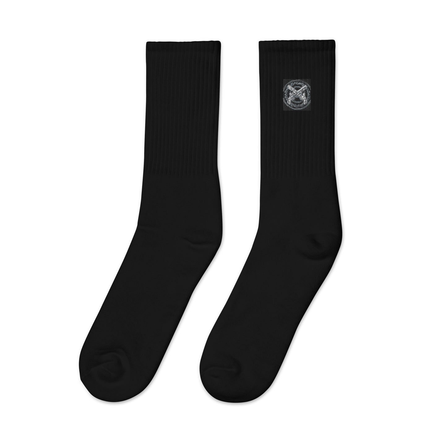 GunFight Icon Embroidered socks