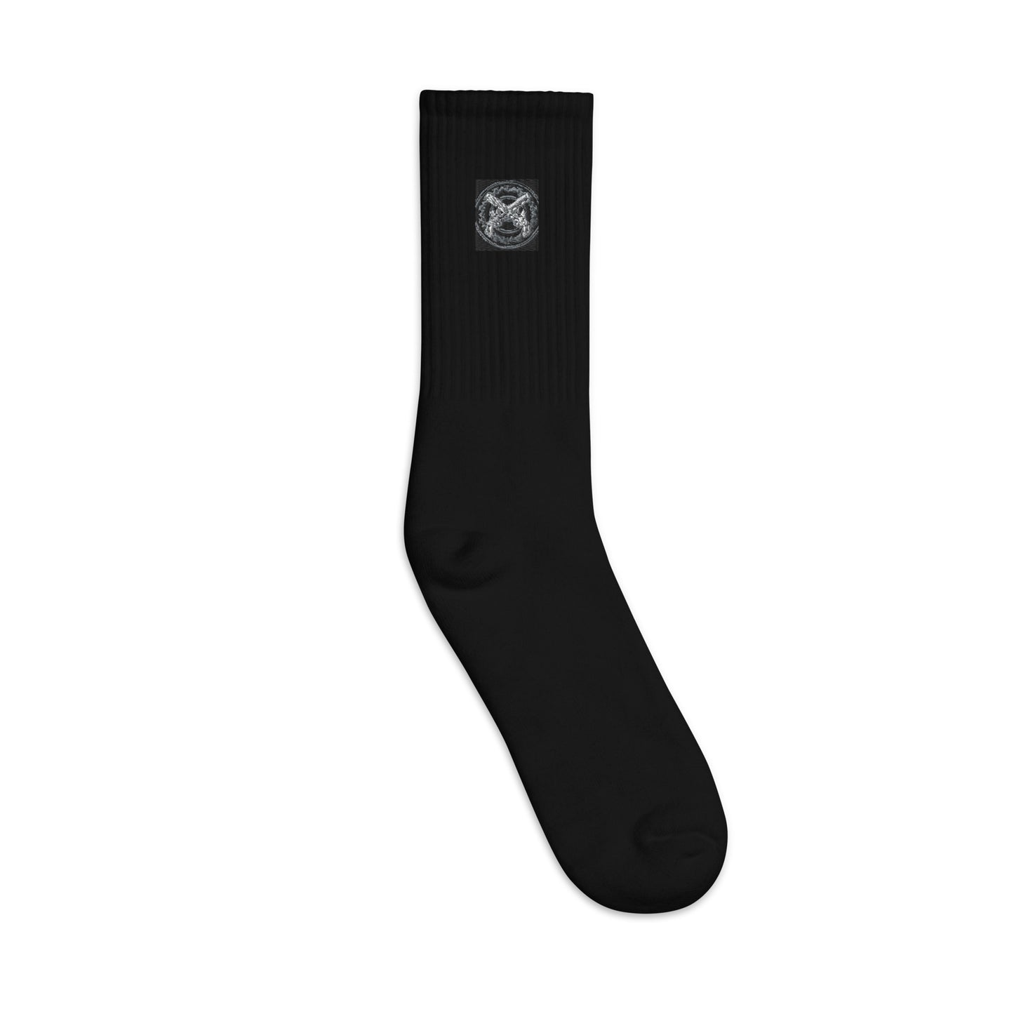 GunFight Icon Embroidered socks