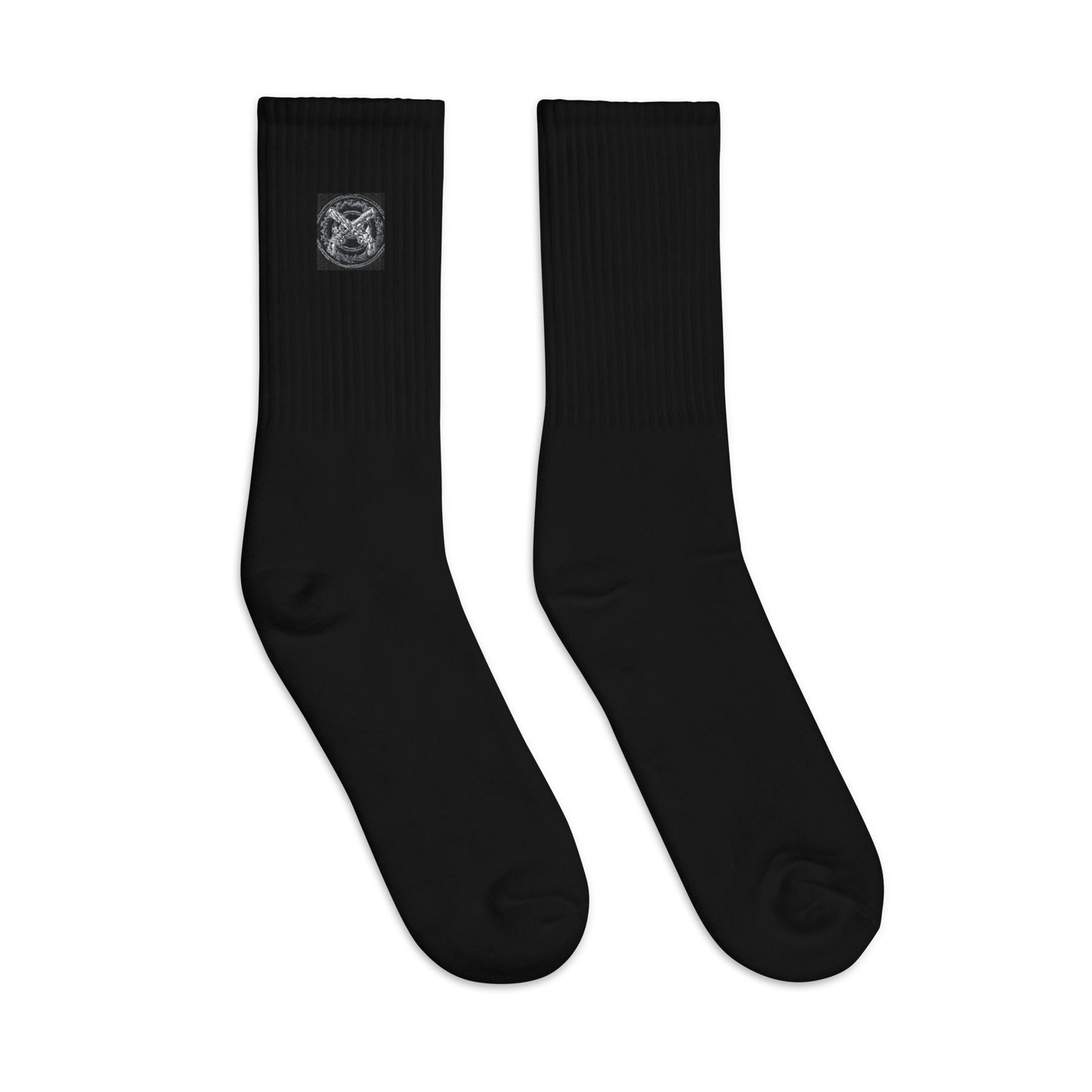 GunFight Icon Embroidered socks