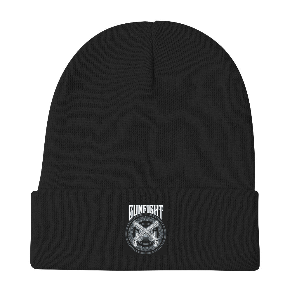 GunFight Logo Beanie (Black) - GunFight