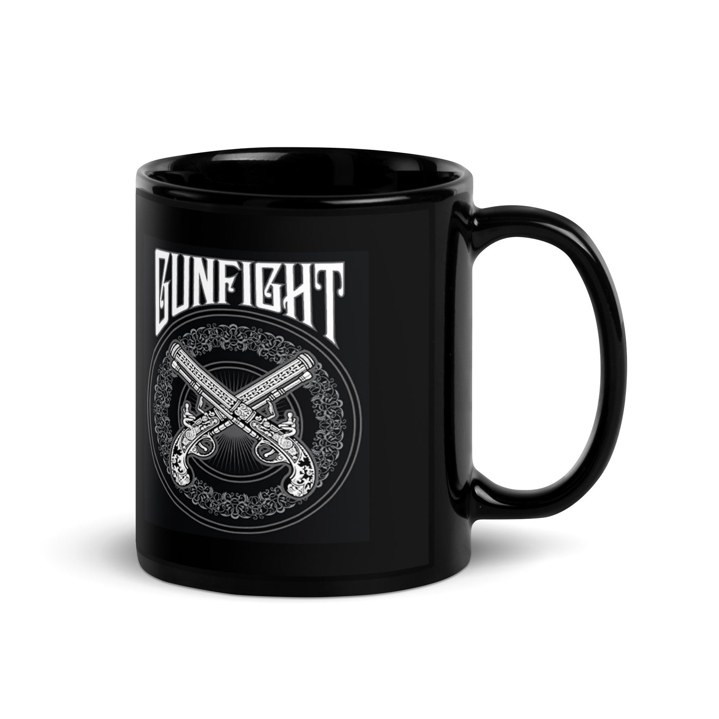 GunFight Logo Mug (Black) - GunFight