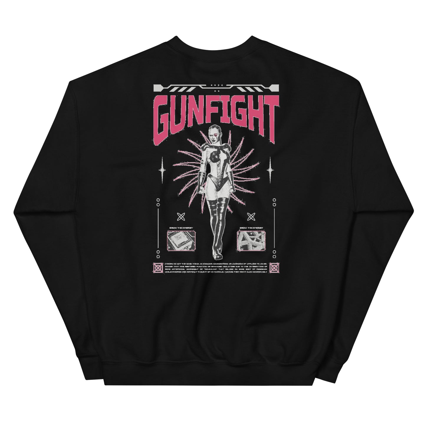 GunFight Sweatshirt (Front + Back)