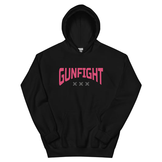 GunFight Hooded Sweatshirt (Front + Back)